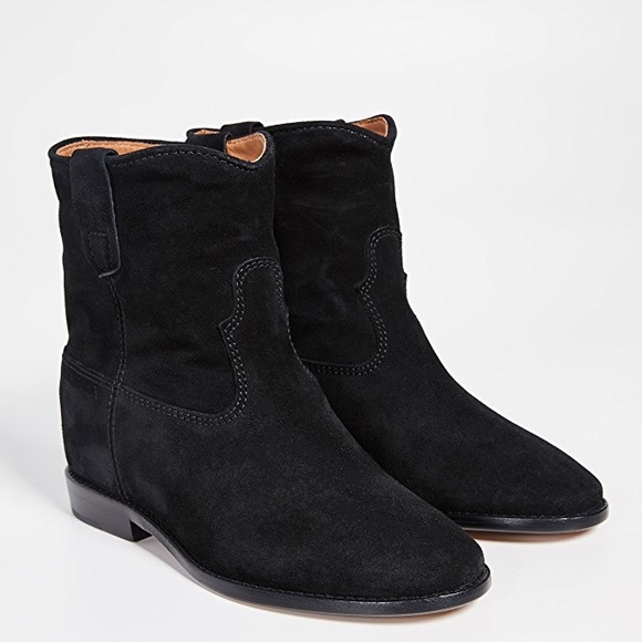 Isabel Marant Shoes - Isabel Marant Black Crisi Boots - 9